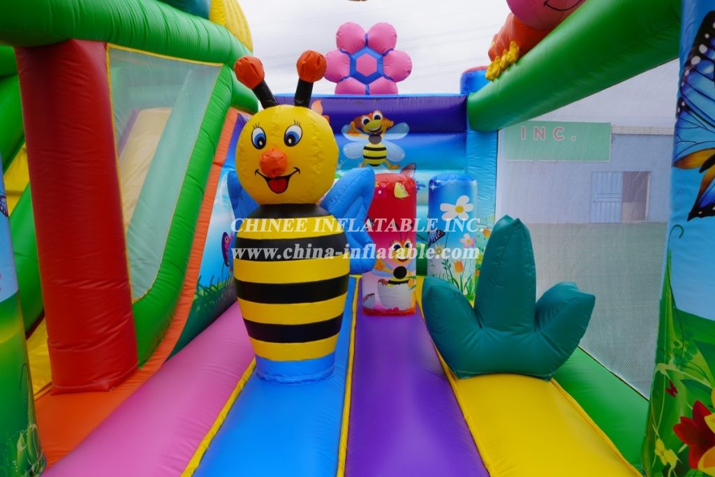 T2-3272 Busy Bee Theme Inflatable Combo