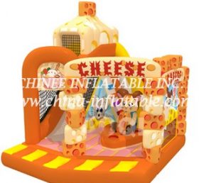 T2-3284 Cheese Jumping Castle