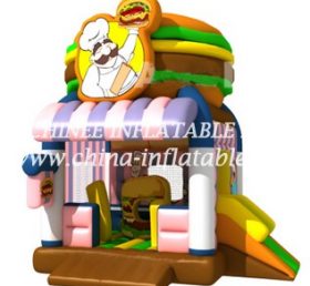 T2-3314 Hamburger Bouncy Castle