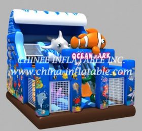 T8-1441 Undersea World Bouncy House Infl...