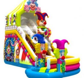 T8-1469 Kids Jumping Bouncer Happy Clown...