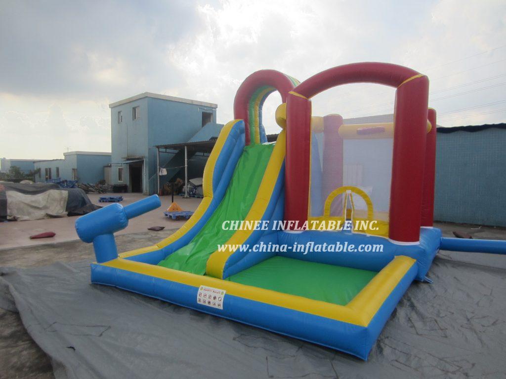 T5-689 Commercial Inflatable Water Pool Slide Bouncy Combo