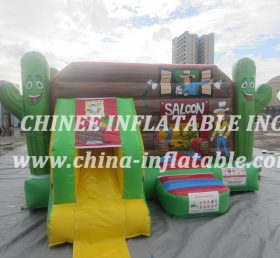 T2-3404 Western Cowboys Inflatable Bounc...