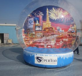 T2-3409 Bubble Snowball Christmas Bounce...