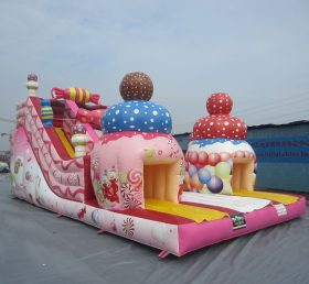 T8-1559 Candy Slide Giant Obstacle Infla...