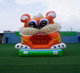 T2-3414 Tiger Cartoon Bouncy Castles For...