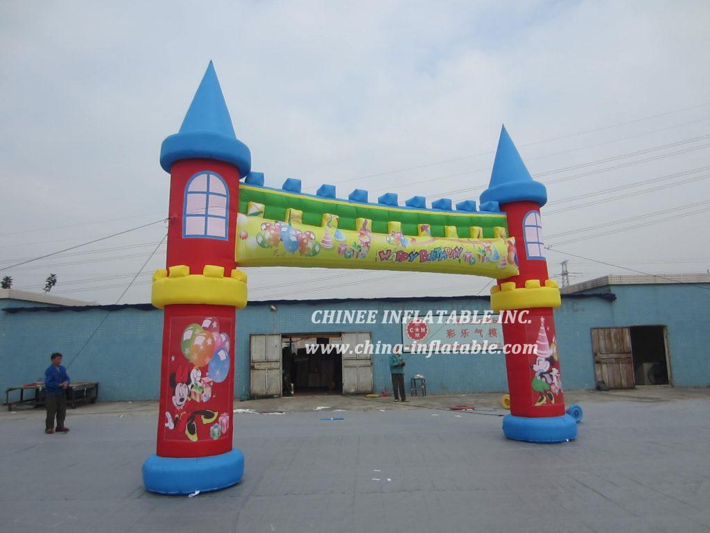 Arch2-014 Disney Birthday Party Inflatable Arches