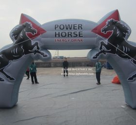 Arch2-028 Power Horse Inflatable Arches