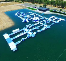 S25 Inflatable Water Park Aqua Park Wate...