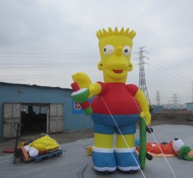 Cartoon1-502 The Simpsons Inflatable Car...