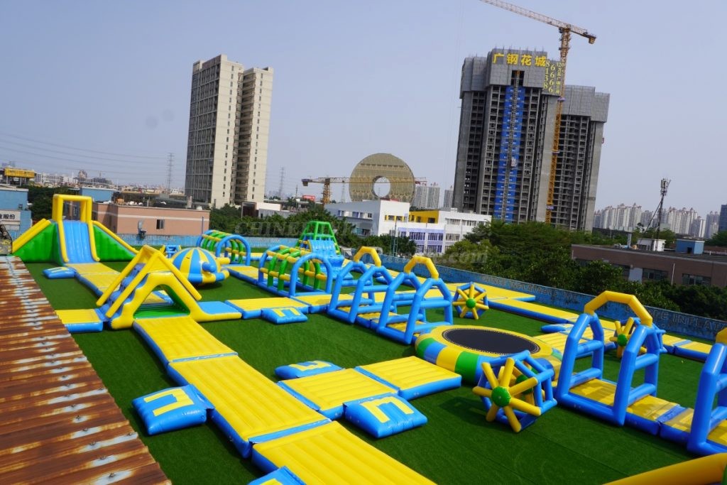 S29 Inflatable Water Park Aqua Park Water Island