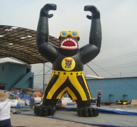 Cartoon2-014 Gorilla King Kong Inflatabl...