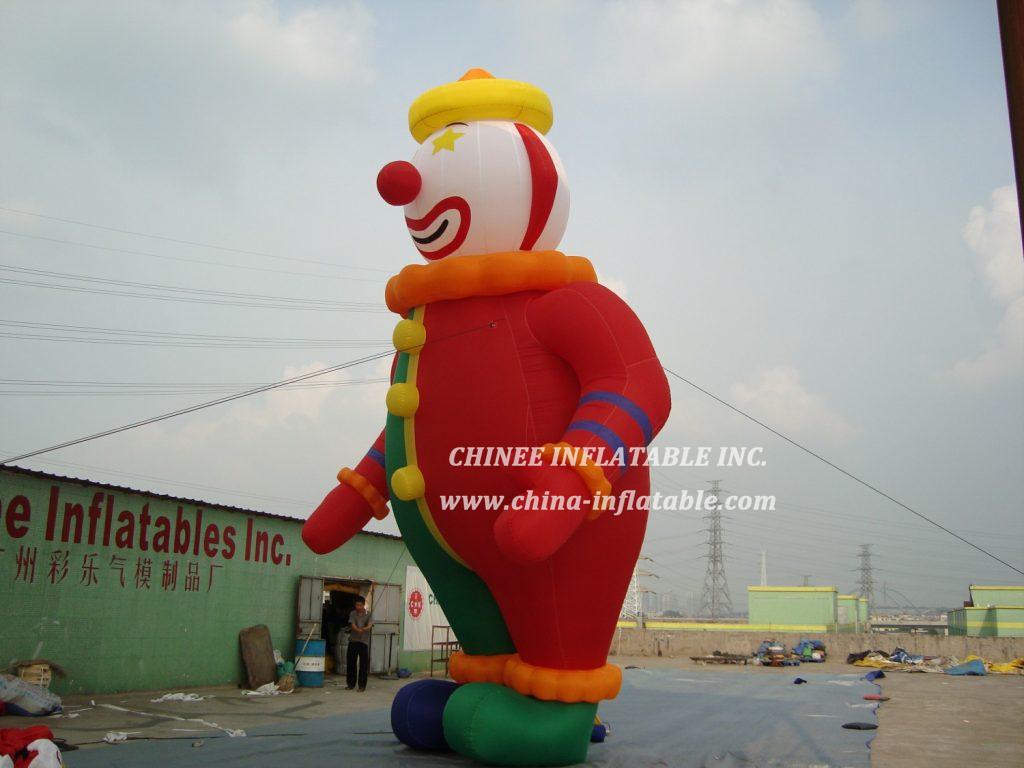 Cartoon2-024 Happy Clown Inflatable Cartoons 10M Height