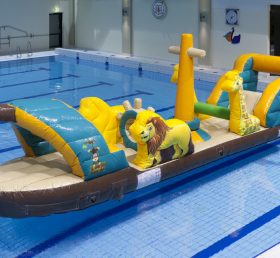 WG1-042 Lion And Giraffe Inflatable Floa...