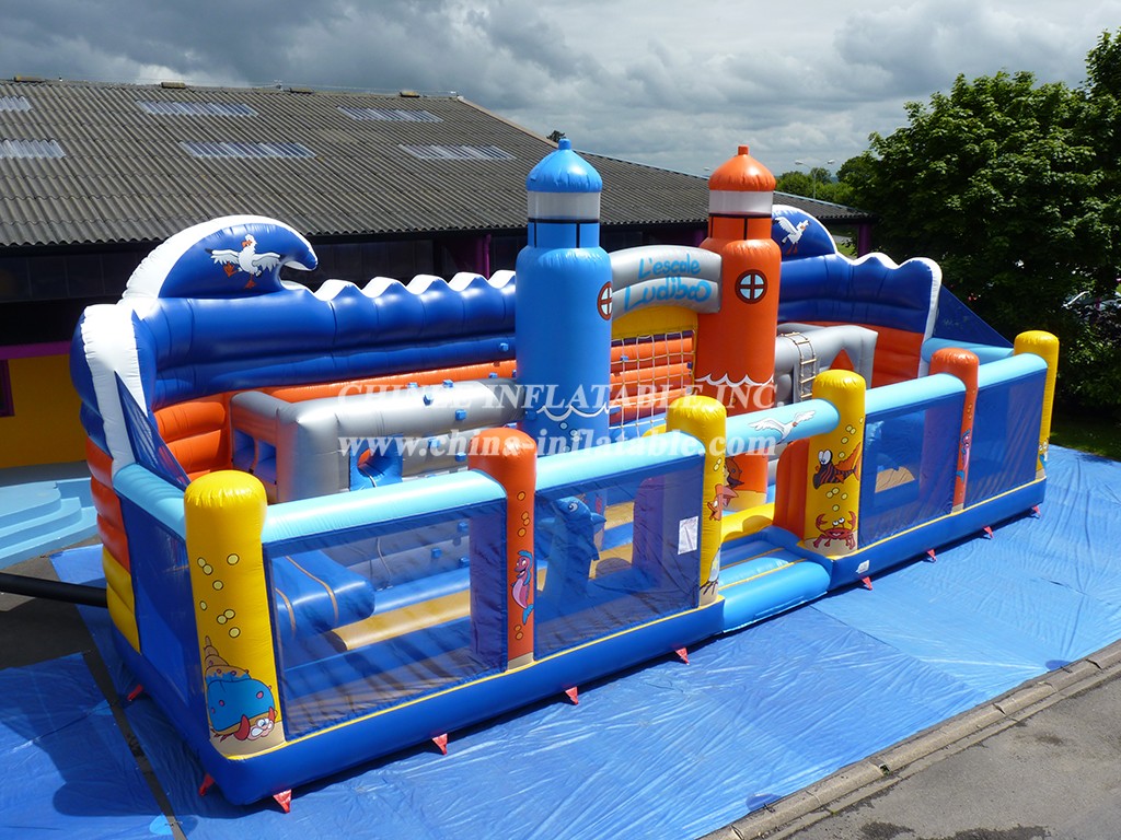 T6-702 Undersea World Inflatable Funcity