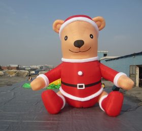 C1-118 Customize Christmas Bear Decorati...