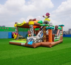 T2-011 Chinee Jungle Bouncy House With S...