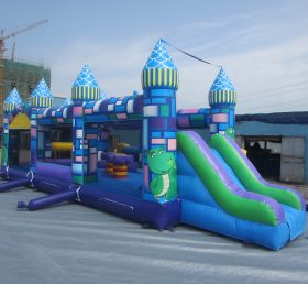 T7-509 The Big Castle Inflatable Obstacl...
