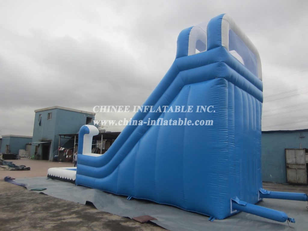 T8-1333 Dolphin Inflatable Water Slide