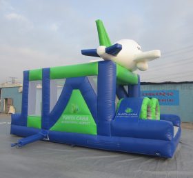 T7-3003 Airplane Inflatable Obstacle Cou...