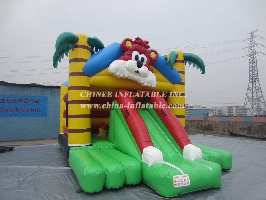 T2-2348 Jungle Theme Inflatable Combo