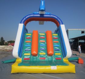 T8-240 Shark Themed Giant Inflatable Sli...