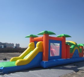 T7-1245 Jungle Theme Inflatable Obstacle...
