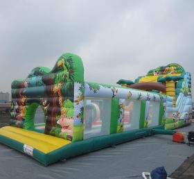 T7-513 Jungle Theme Inflatable Obstacle ...