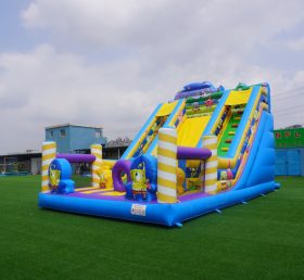 T8-3806 Outdoor Bouncy Castle With Slide...