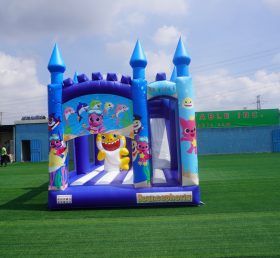 T5-1002 Baby Shark Bouncy Castle Combo S...