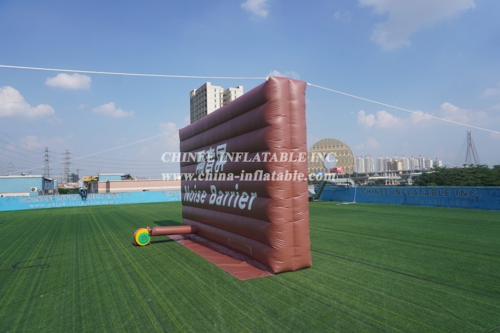 SI1-021 Outdoor Inflatable Noise Barrier Portable Noise Control Wall