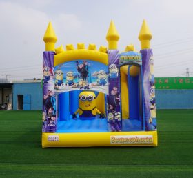 T5-1002C Minions Bouncy Castle Combo Sli...