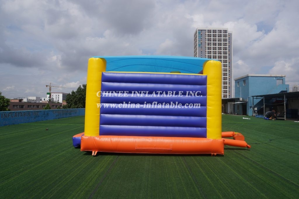 T2-3507 Colorful Inflatable Bouncy House With Slides Bouncy Castles With Roof