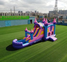 T8-3344 Bouncy Castle Combo Double Lane ...