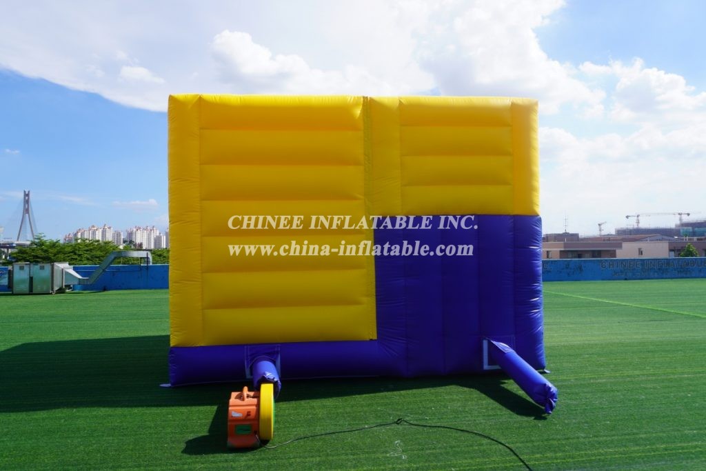 T2-3506 Colorful Inflatable Bouncy House With Slides