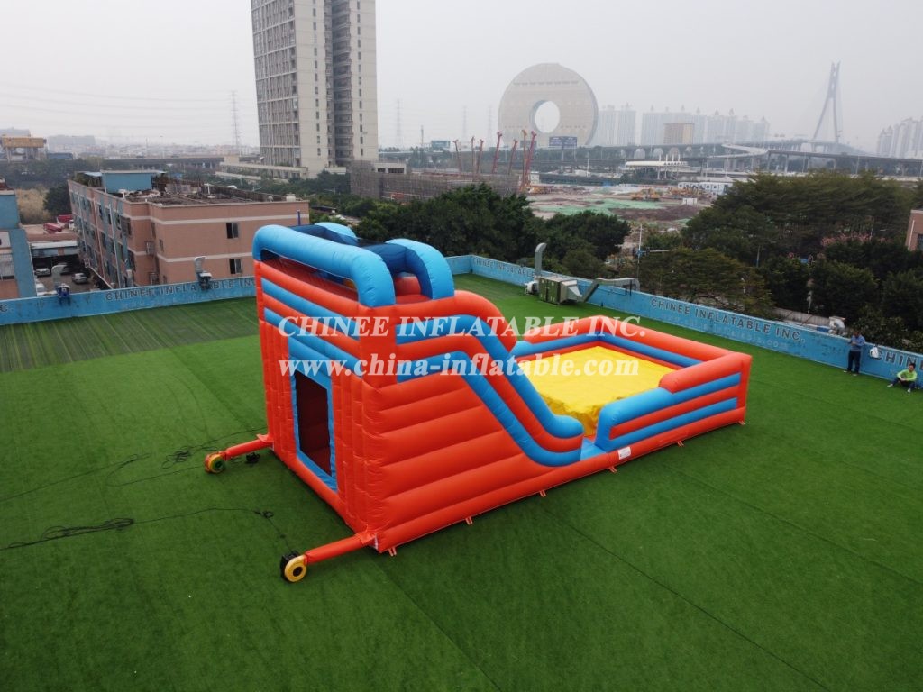 T7-1253 Inflatable Slide And Extreme Jump