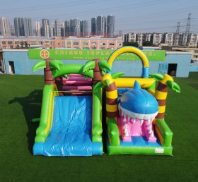 T7-1250 Shark Inflatable Obstacle Course...
