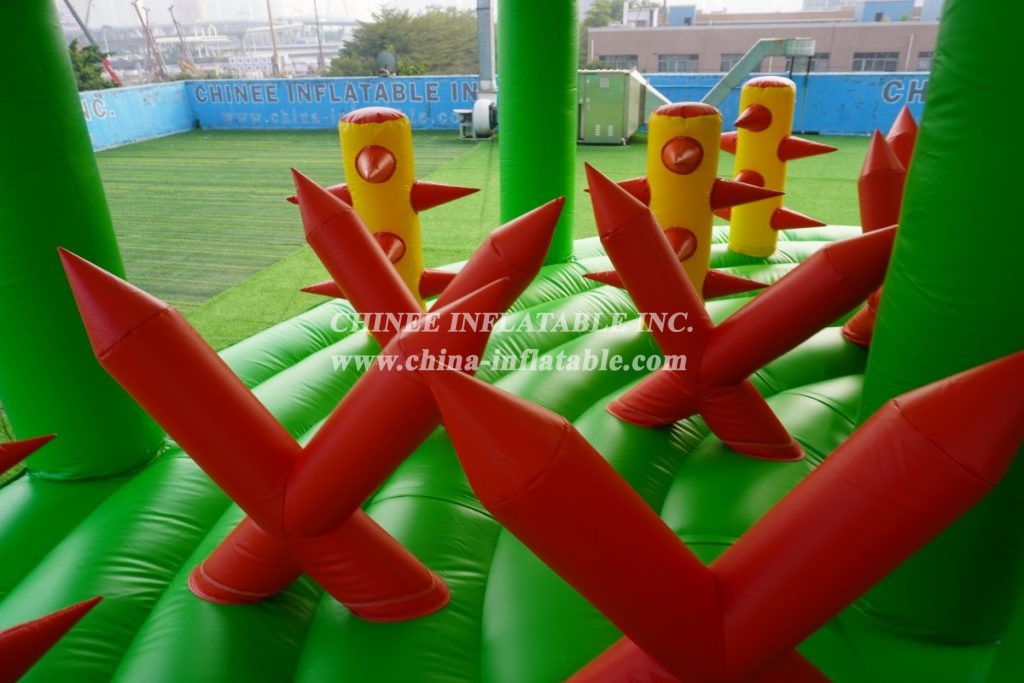 CR1-015 80M Inflatable Obstacle Course Challenge Run