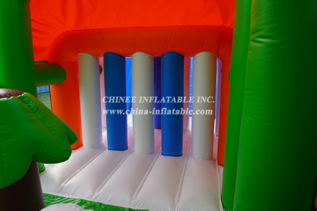 CR1-015 80M Inflatable Obstacle Course Challenge Run