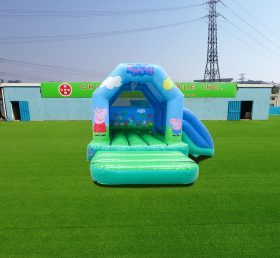 T2-4033 12X15Ft Green Peppa Pig Side Sli...