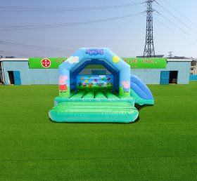 T2-4037 13X18Ft Green Peppa Pig Side Sli...