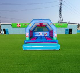 T2-4046 15X15Ft Blue Peppa Pig Bounce Ho...