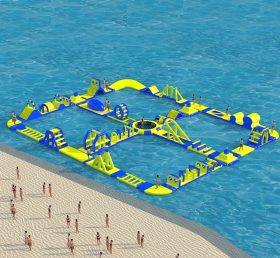 S157 Inflatable Water Park Aqua Park Wat...