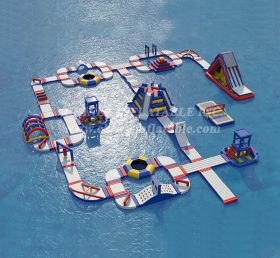 S114 Inflatable Water Park Aqua Park Wat...