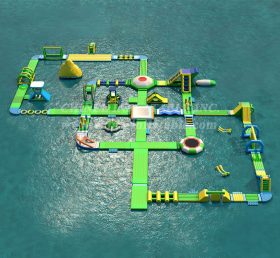 S115 Inflatable Water Park Aqua Park Wat...