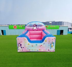 T2-4151 Unicorn Baby High Back Inflatabl...