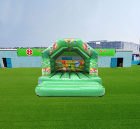 T2-4166 12X12Ft Green Party Bounce House