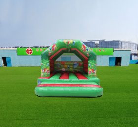 T2-4167 12X12Ft Green & Red Party Bounce...