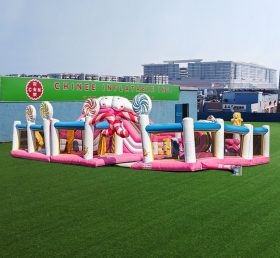 T6-806 Bounce World Candyland Bounce Hou...