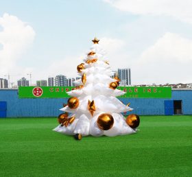 C1-240 White Inflatable Christmas Tree